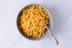 Bowl of macaroni and cheese