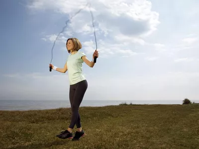 jump rope plyo exercise