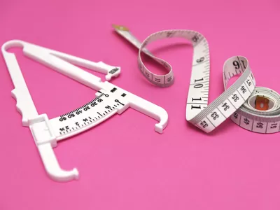 Measuring BMI using calliper and tape measure