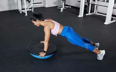 Stability Ball Pushup