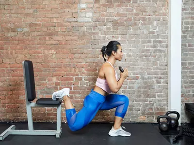 Bulgarian split squat