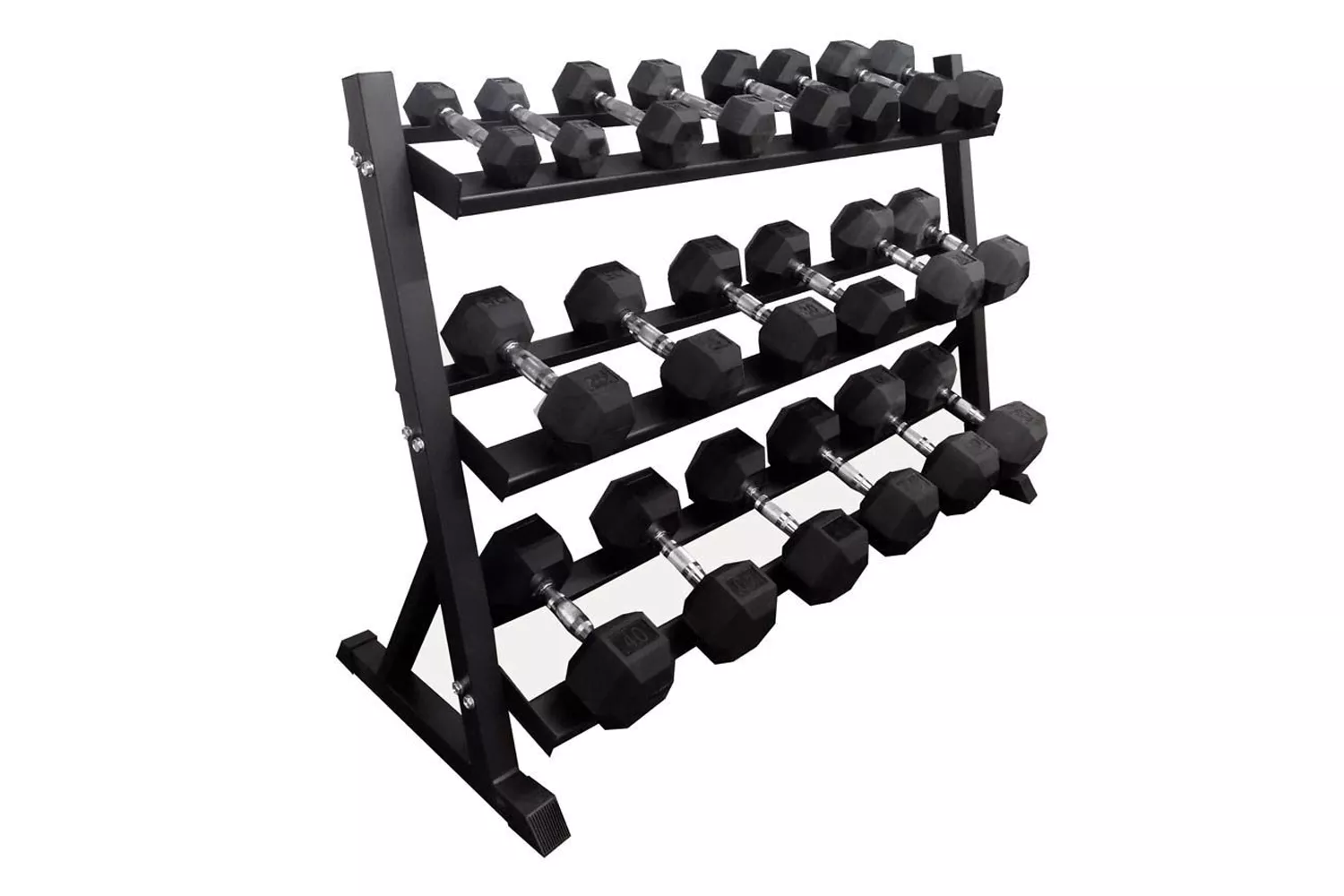 Modern Office Dumbbell Set With Storage Rack