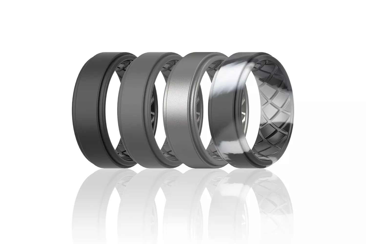 ThunderFit Airflow Criss Cross Pattern Rings
