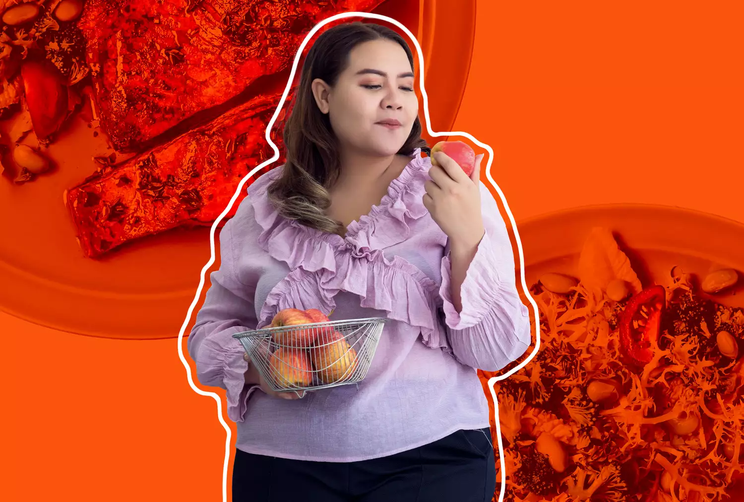 Person considering how many calories they need per day