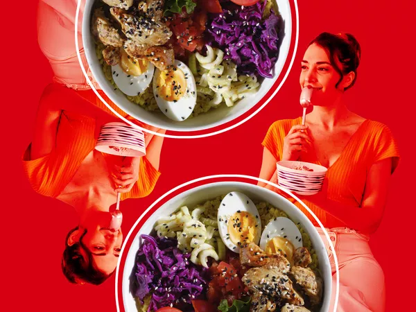 high protein foods in bowl