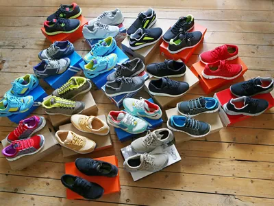 Athletic Shoes in Boxes