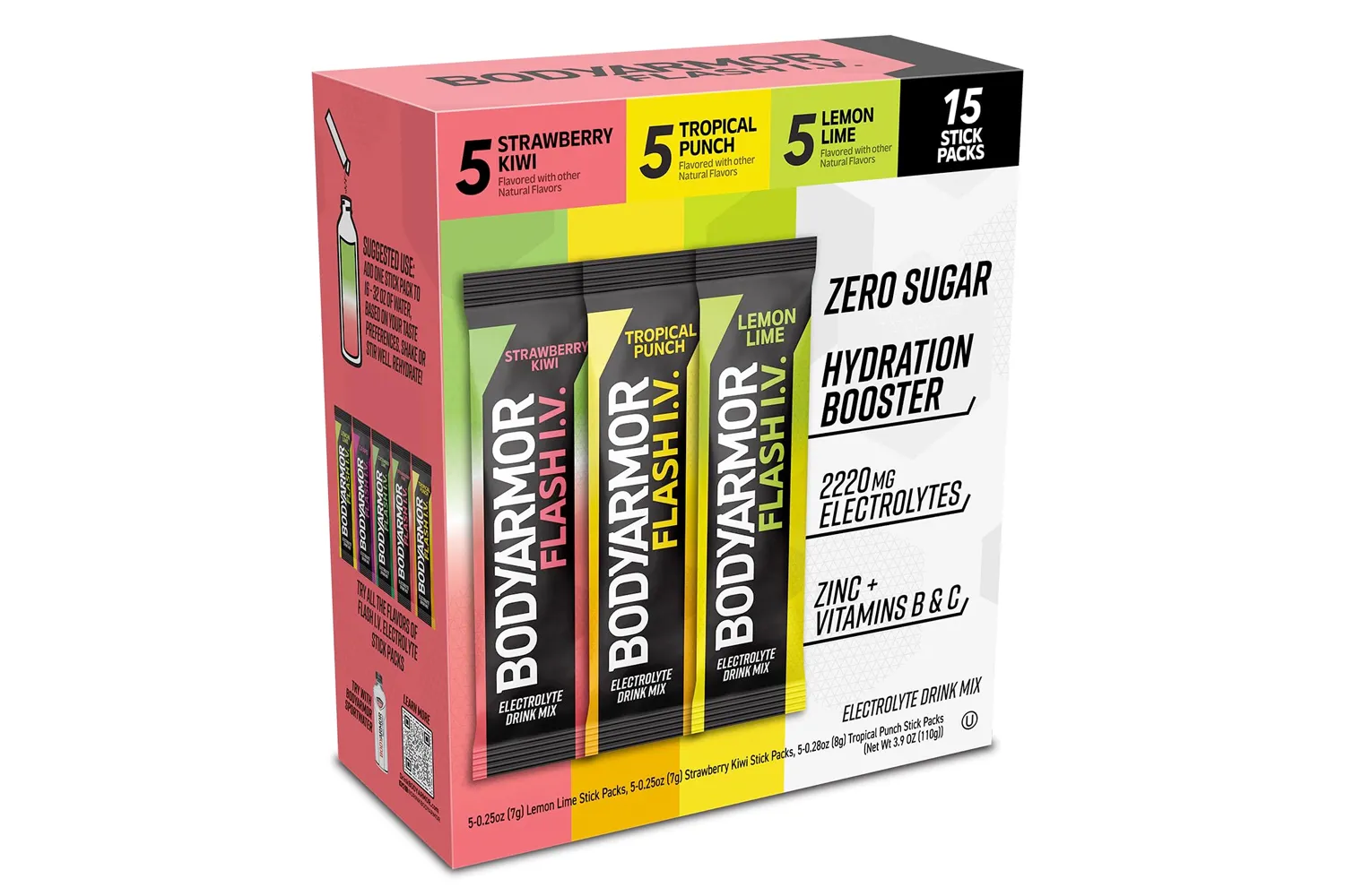 Body Armor Flash IV Electrolyte Packets