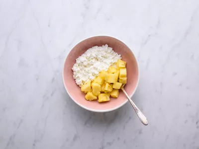 Cottage Cheese and Pineapple