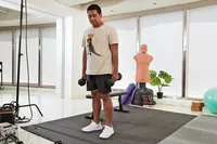 Amazon Basics Rubber Encased Hex Dumbbell