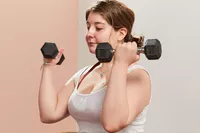 CAP Barbell 150 LB Dumbbell Set with Rack