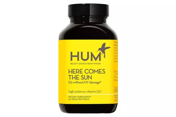 Amazon HUM Here Comes the Sun Vitamin D3 Immune System Support Supplement