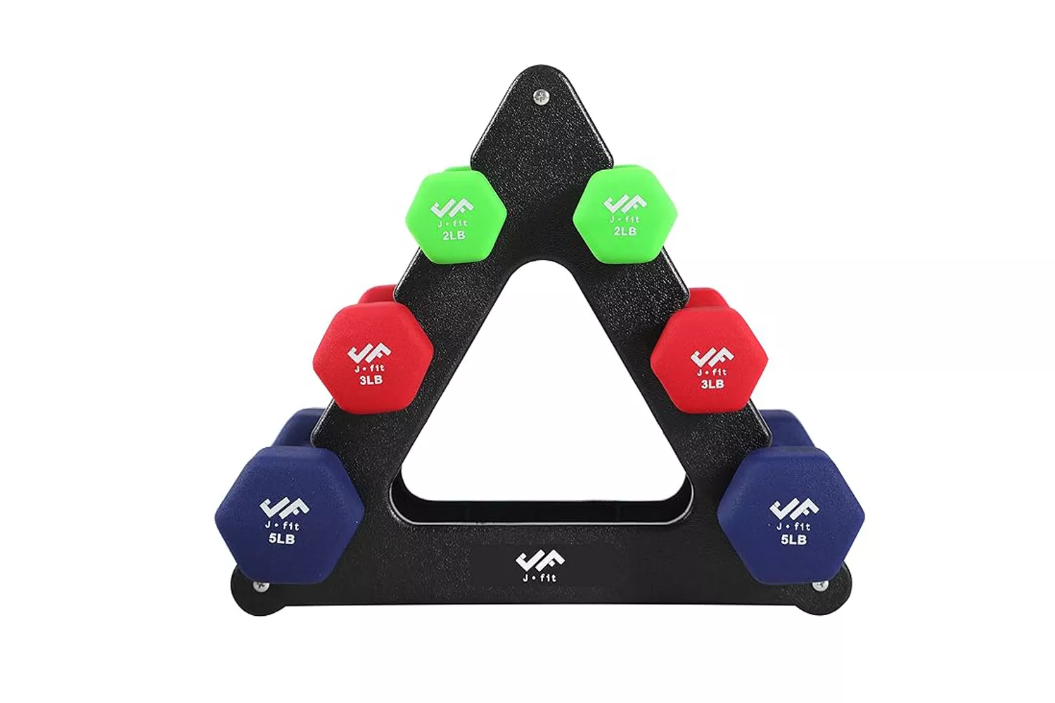 JFIT Dumbbell Set with Rack