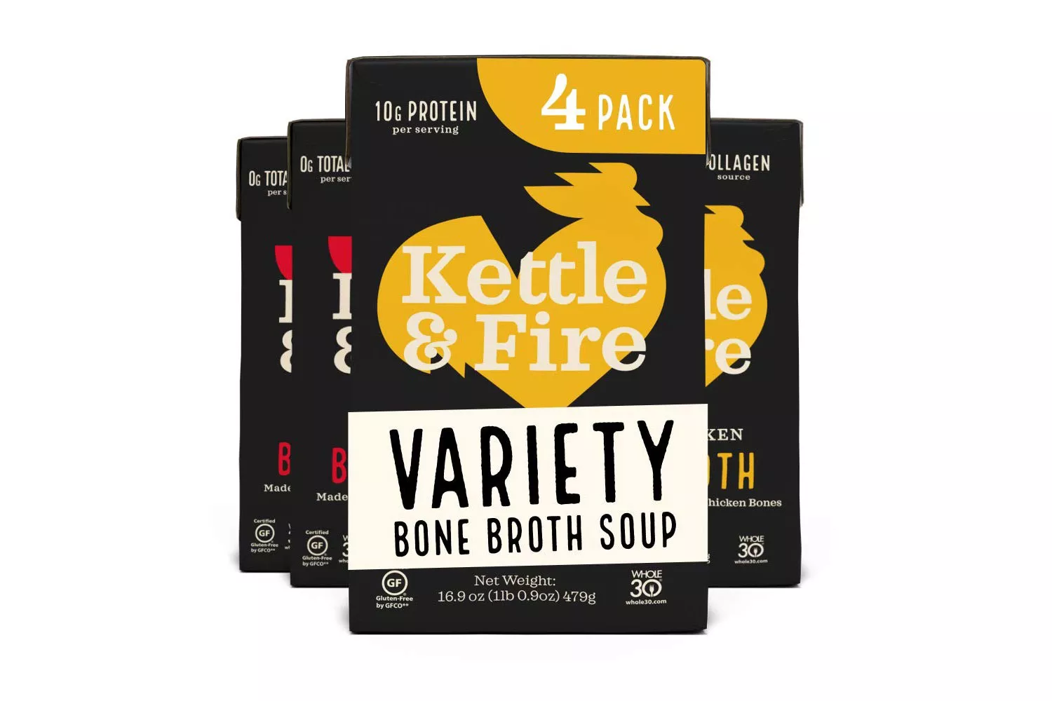 Kettle &amp; Fire Bone Broth Variety Pack