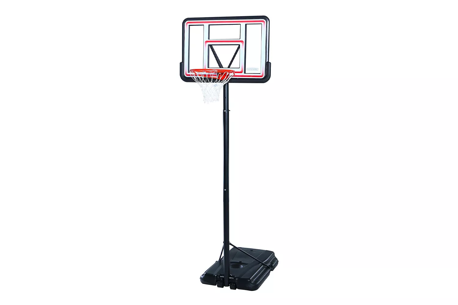 Lifetime 1269 Pro Court Height Adjustable Portable Basketball System