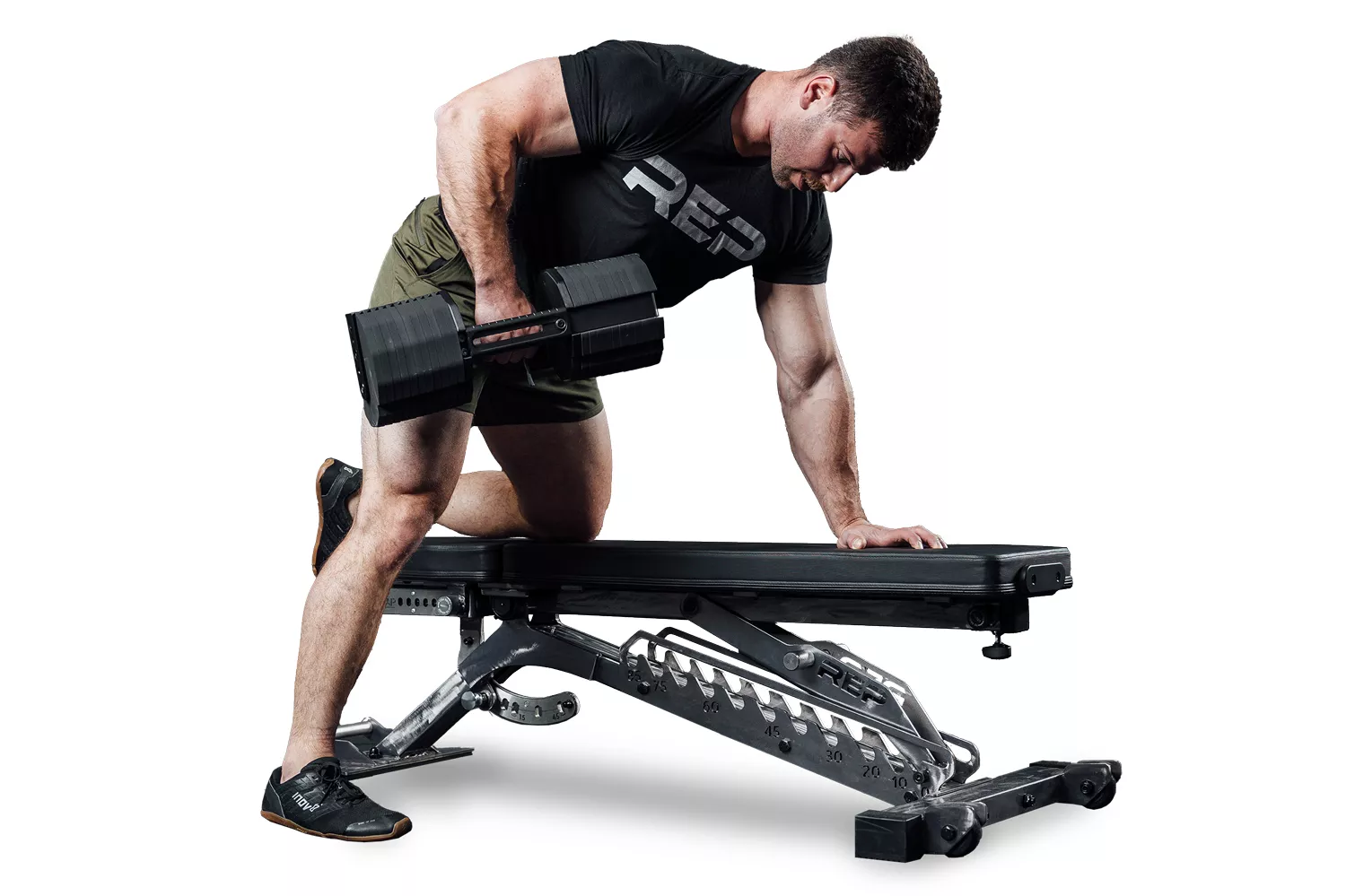 REP Fitness REP x P&Eacute;PIN FAST Series Adjustable Dumbbell