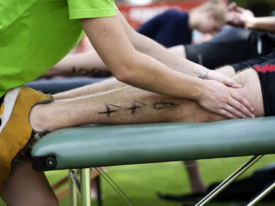 Sports Massage at Race