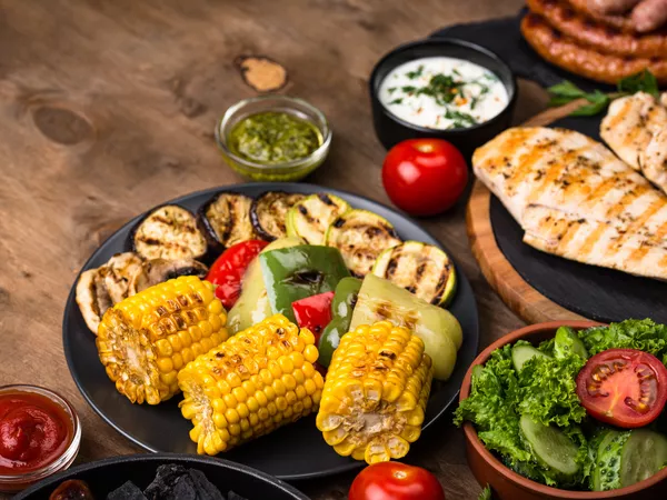 Summer meals made using 20 chosen ingredients