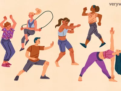 Dancing Boxing Jumping rope Yoga Tai Chi Walking