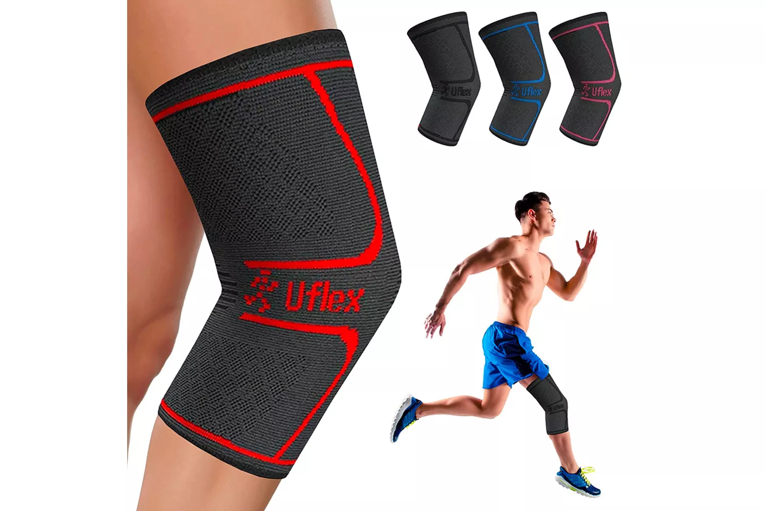 UFlex Athletics Knee Compression Sleeve