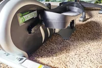 A closeup of the Stamina InMotion E1000 Compact Strider