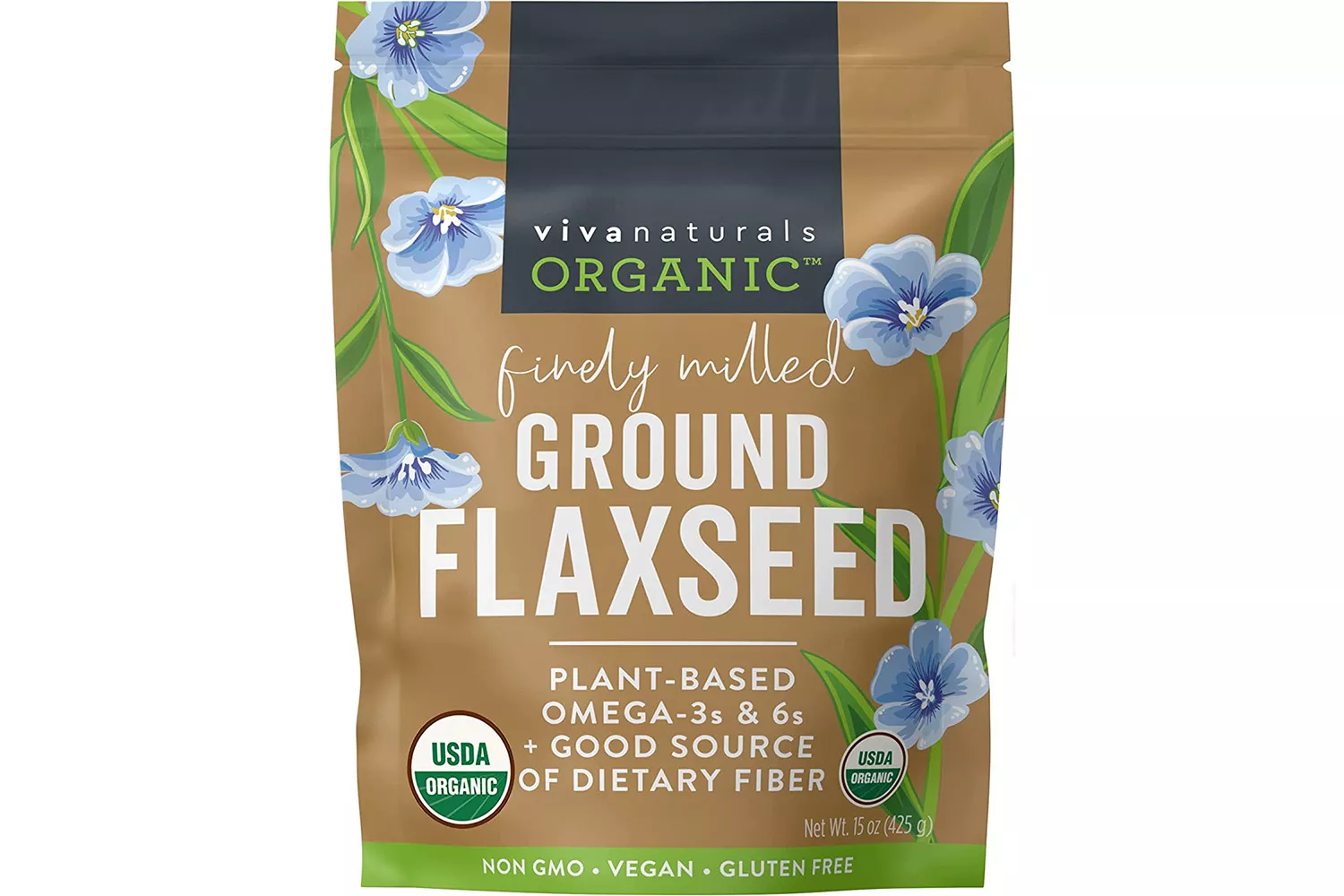 Viva Naturals Organic Ground Flaxseed