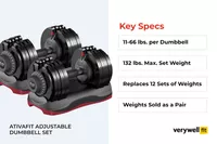 Ativafit Adjustable Dumbbell Set