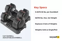 CAP Barbell Adjustable Dumbbell