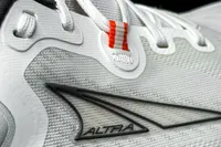 A close-up of the brand name and logo on the Altra Men's Paradigm 7 Sneaker