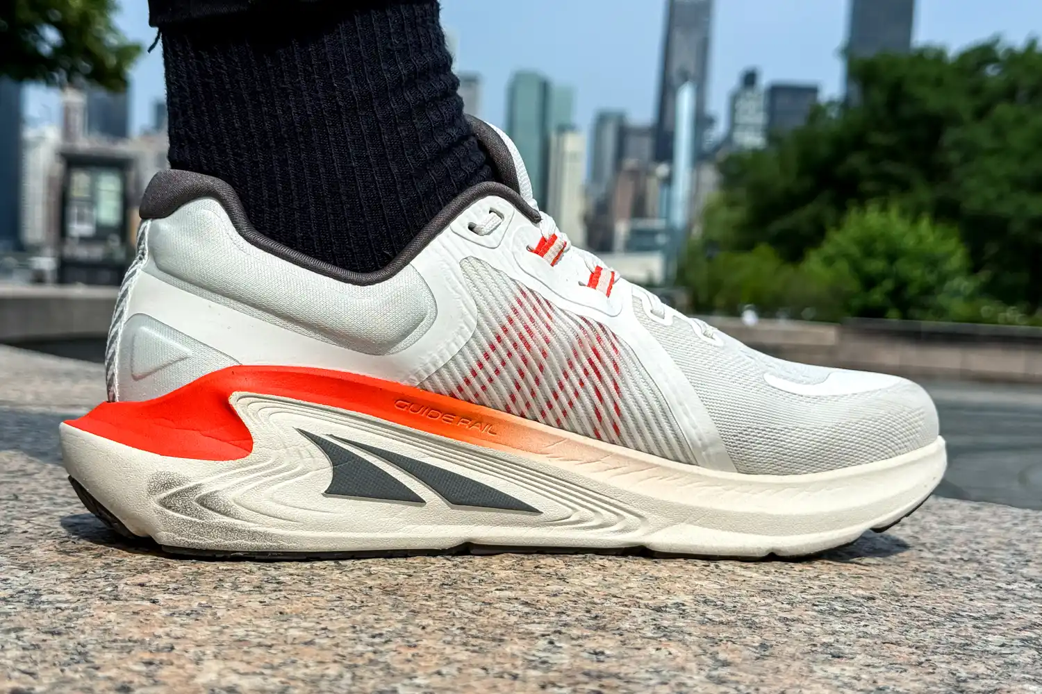 The thickness of the sole on the Altra Men's Paradigm 7 Sneakers