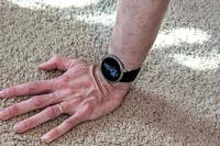 A person wears the Amazfit Active 2 Smartwatch