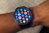 The different app icons on the Amazfit Balance Smart Watch