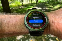 The options on the Amazfit T-Rex 3 Smartwatch