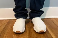 A front view of the APL Men's TechLoom Travelers