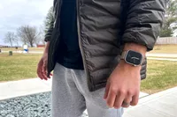 A person wears the Apple Watch Series 10