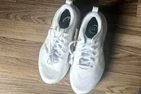 An overhead view of a pair of Asics Women's Gel-Cumulus 27 Running Shoes