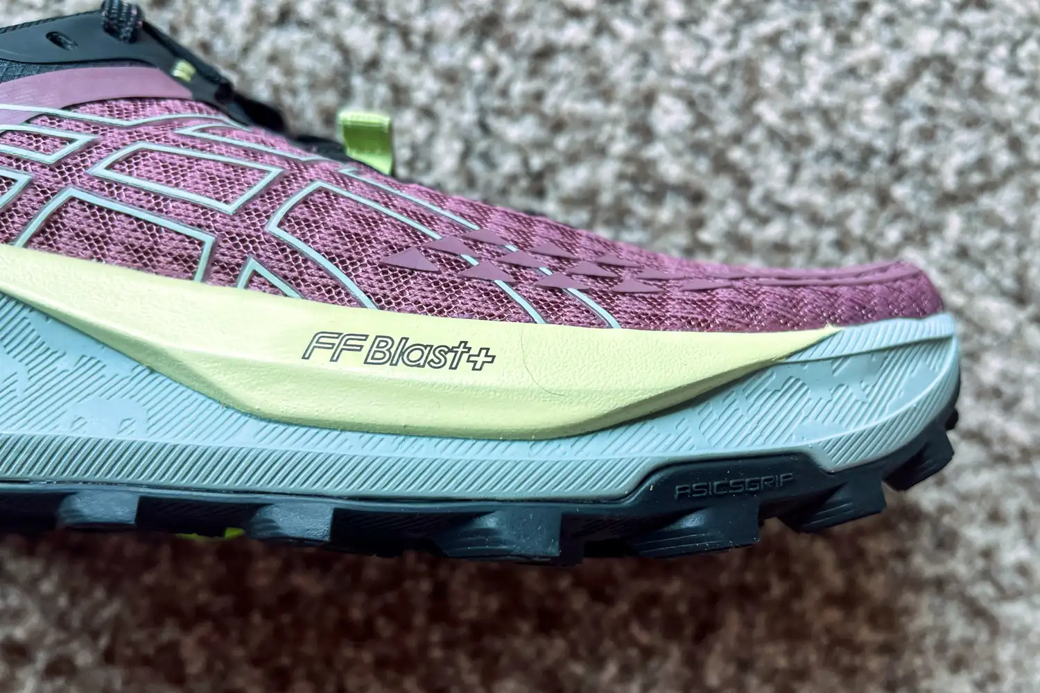 A close-up of the Asics Women's Gel-Trabuco 13 Trail Running Sneakers