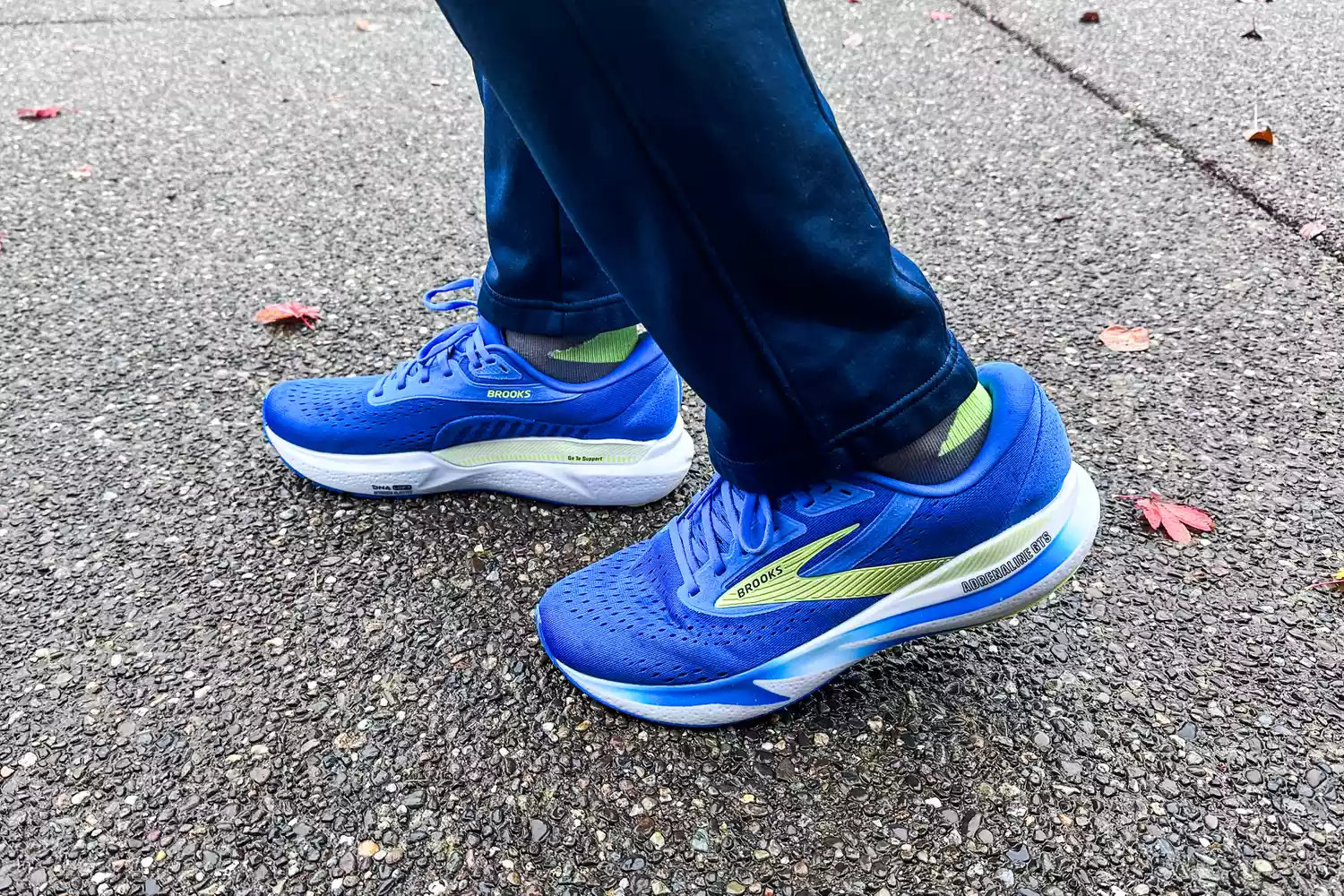 Person wearing Brooks Adrenaline GTS 24 - Men