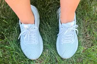 The laces on the Brooks Women's Adrenaline GTS 24 Running Shoes