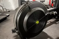 The wheel on the Concept2 Bike Erg