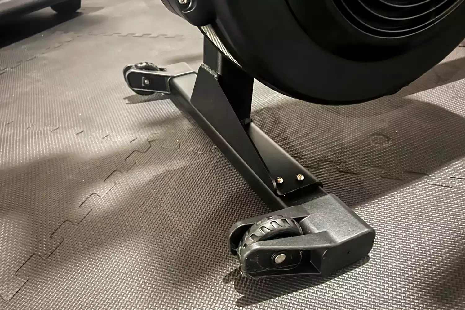 The base on the Concept2 Bike Erg