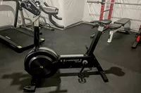 A side view of the Concept2 Bike Erg in a gym