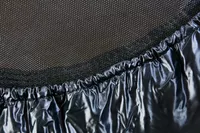 A close-up of the detailing on the Fitness Gear Mini Trampoline