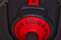 FitRx SmartBells Set Quick Select Adjustable Dumbbells weight gauge