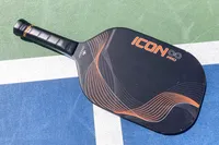 The design on the Diadem Icon Infinity Pro Pickleball Paddle