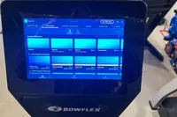 The BowFlex Max Trainer M9 screen