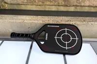 The Engage Pickleball Aero | Raw Toray T700 on a ledge