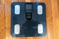 An overhead view of the eufy Smart Scale C20
