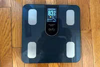The digital display on the eufy Smart Scale C20