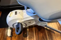 A close-up of the bike part of the Flexispot Deskbike V6 Pro