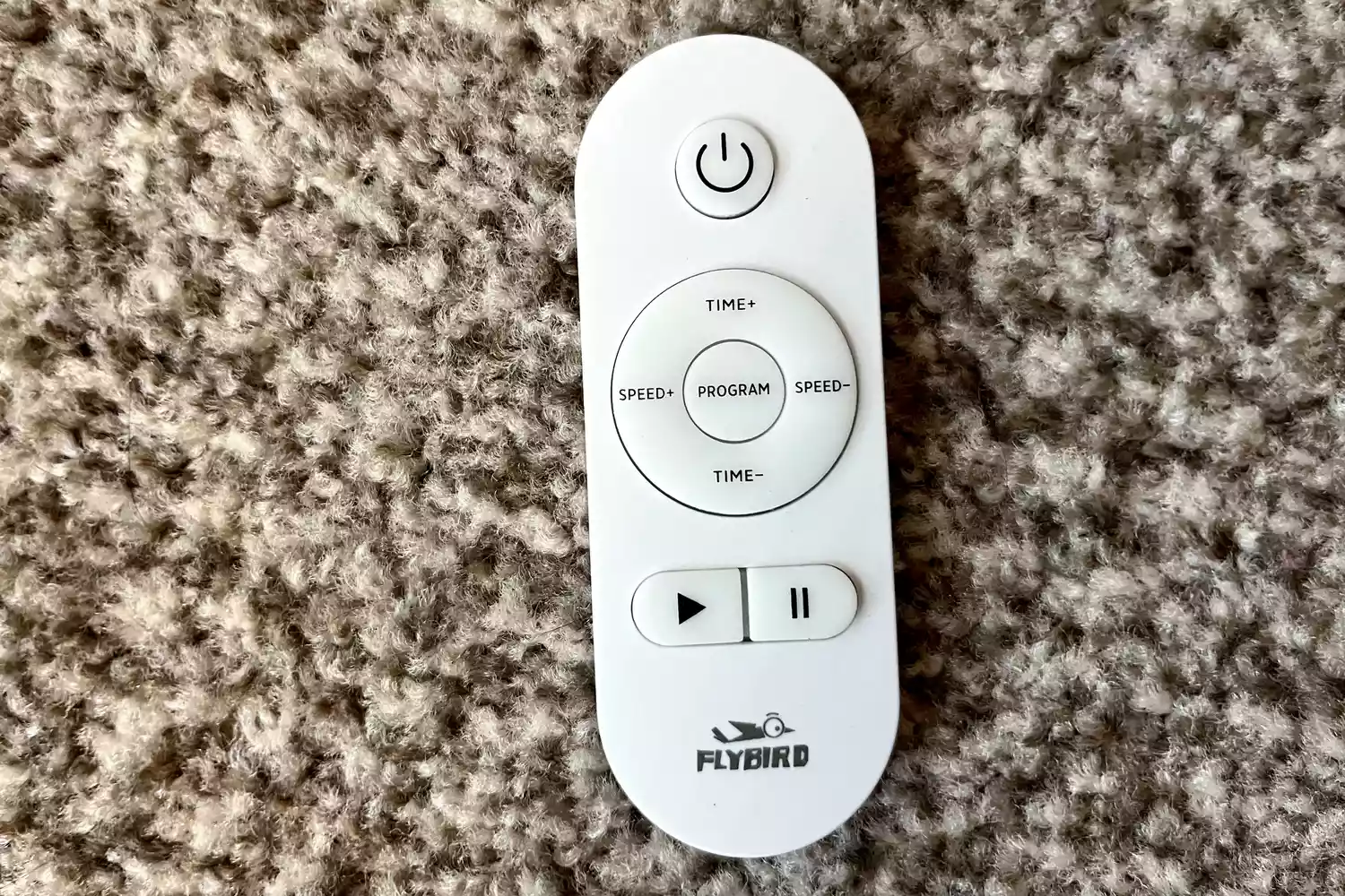 The Flybird Mini Vibration Plate remote control